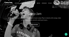 Desktop Screenshot of campjam.com